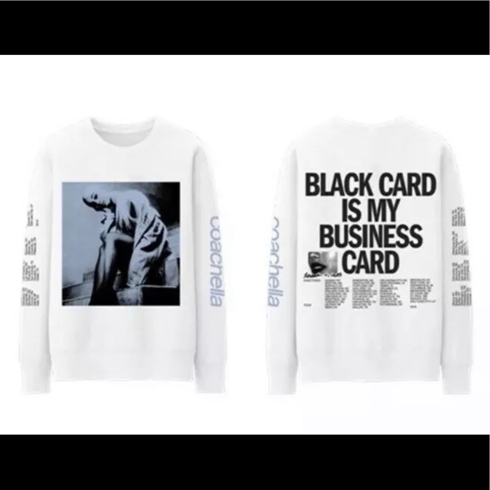 SOLD! ARIANA GRANDE COACHELLA EDITION SWEATSHIRT - Picture 1 of 3